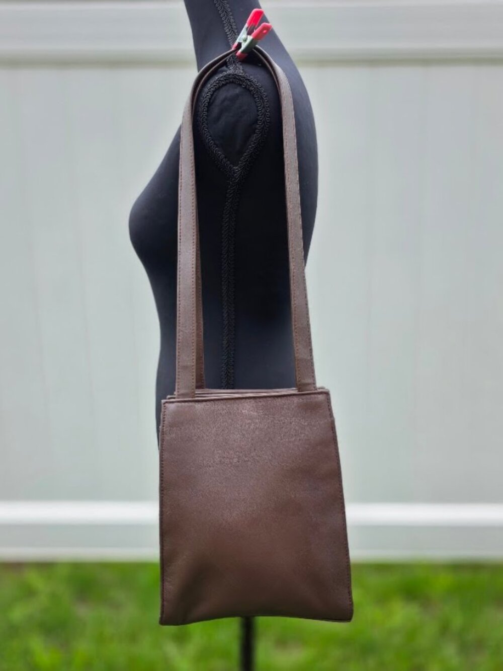 Vintage Coletta Brown Genuine Leather Shoulder Bag